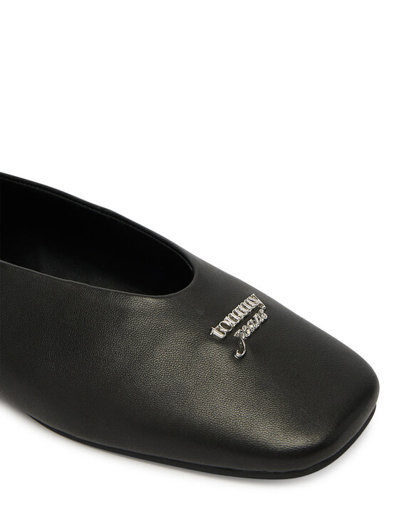 Tommy Jeans Tommy Jeans Ballerinas Tjw Ballerina With Laces EN0EN02939 Schwarz