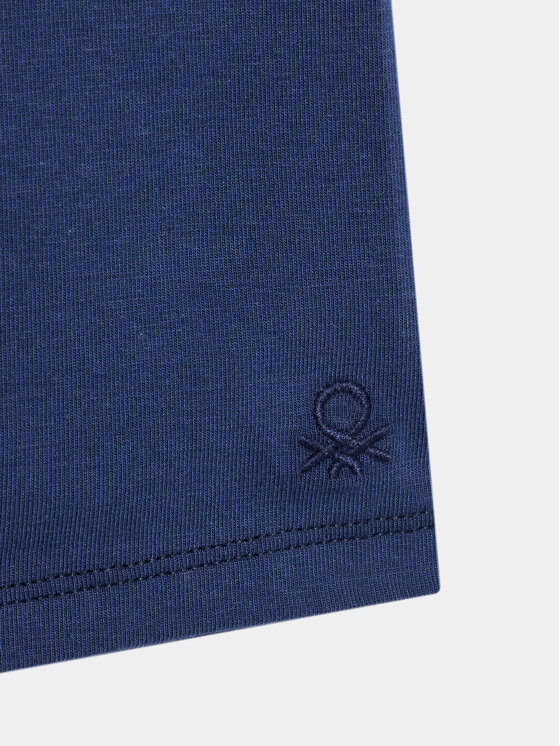 United Colors Of Benetton United Colors Of Benetton Σορτς ποδηλασίας 3MT1C901D Σκούρο μπλε Slim Fit