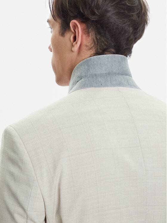 BOSS BOSS Garnitur H-Huge 50546099 Beżowy Slim Fit