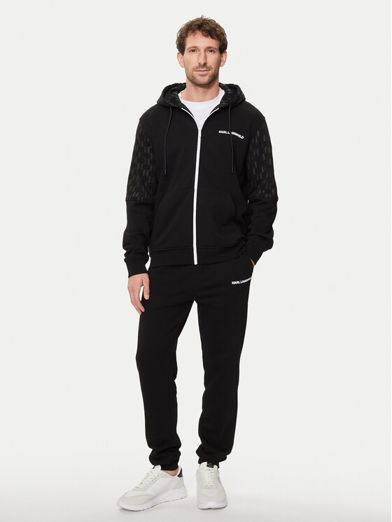 KARL LAGERFELD KARL LAGERFELD Mikina 705017 542900 Černá Regular Fit