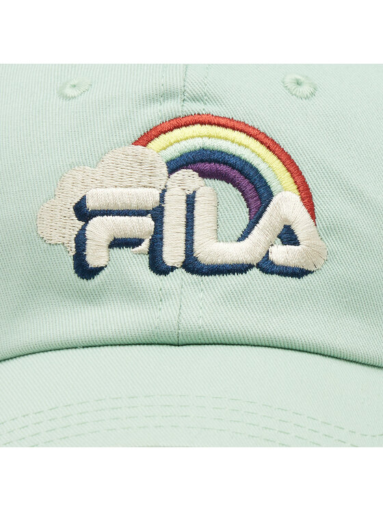 Fila Fila Czapka z daszkiem Butuan Rainbow Kid Dad Cap FCK0015 Zielony