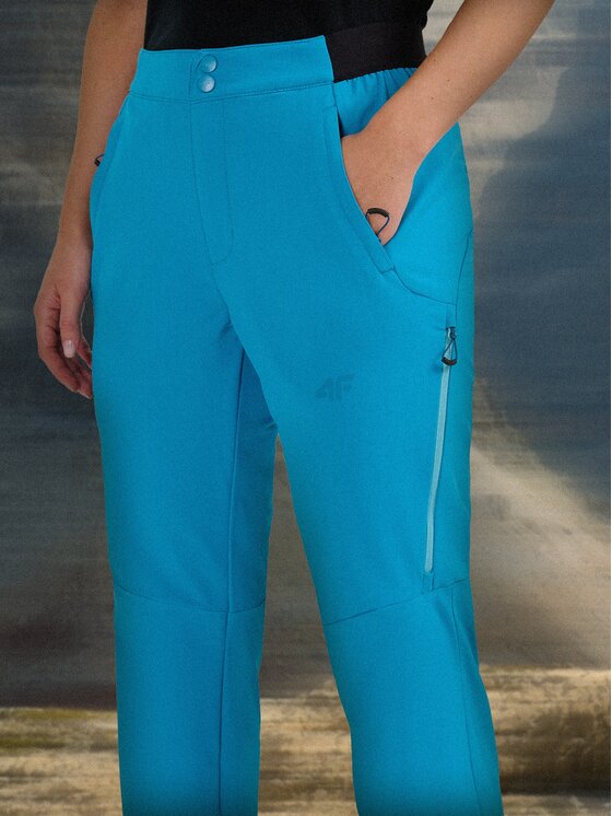 4F 4F Pantaloni outdoor 4FRAW25TFTRF1234-33S Blu Regular Fit