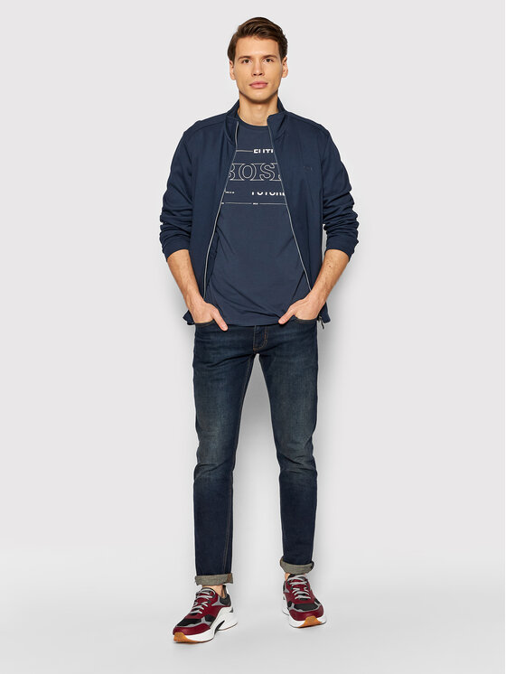 T-shirt Tee 2 50457477 Blu scuro Regular Fit