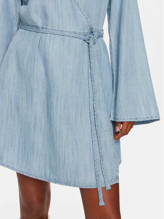 Guess Guess Повсякденна сукня W2YK67 D22S5 Блакитний Relaxed Fit