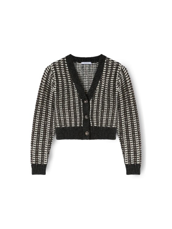 Motivi Motivi Cardigan M052W003727N0S1 Nero Regular Fit