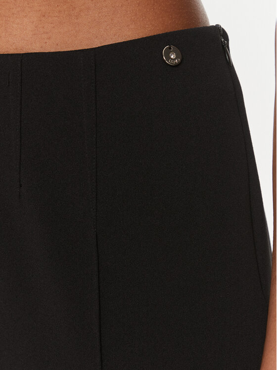 Liu Jo Liu Jo Stoffhose CA4137 J1930 Schwarz Flare Fit
