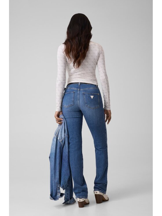 Guess Guess Jeansy 184026 Niebieski