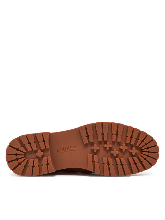 LAUREN RALPH LAUREN LAUREN RALPH LAUREN Gležnjarji Chelsea 802974476001 Rjava