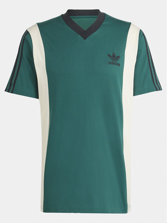 adidas adidas T-särk Archive Panel IS1406 Roheline Regular Fit