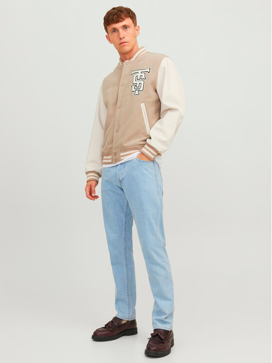 Jack & Jones Jack & Jones Džínsy Chris 12250231 Modrá Loose Fit