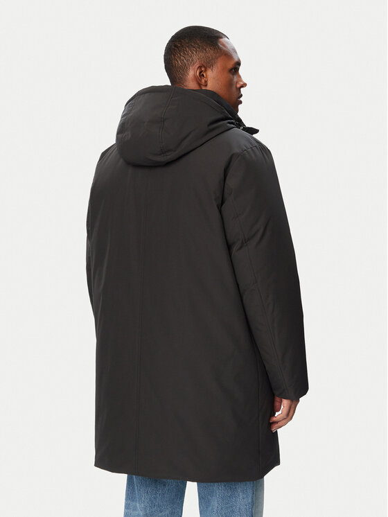BOSS BOSS Пухено яке C-Delio 505685113 Черен Regular Fit