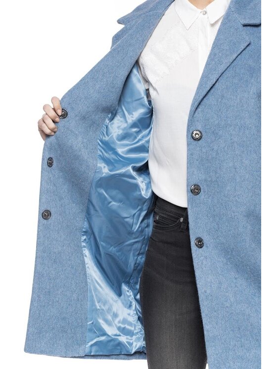Tom Tailor Tom Tailor Cappotto COAT EGG SHAPE Blu Regular Fit