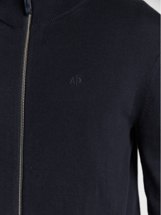 Armani Exchange Armani Exchange Kardigan 8NZE4D ZM8CZ 1510 Granatowy Regular Fit