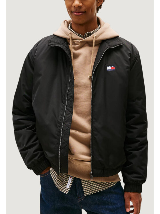 Tommy Jeans Tommy Jeans Giubbotto piumino TJM ESSENTIAL PADDED Nero Casual Fit