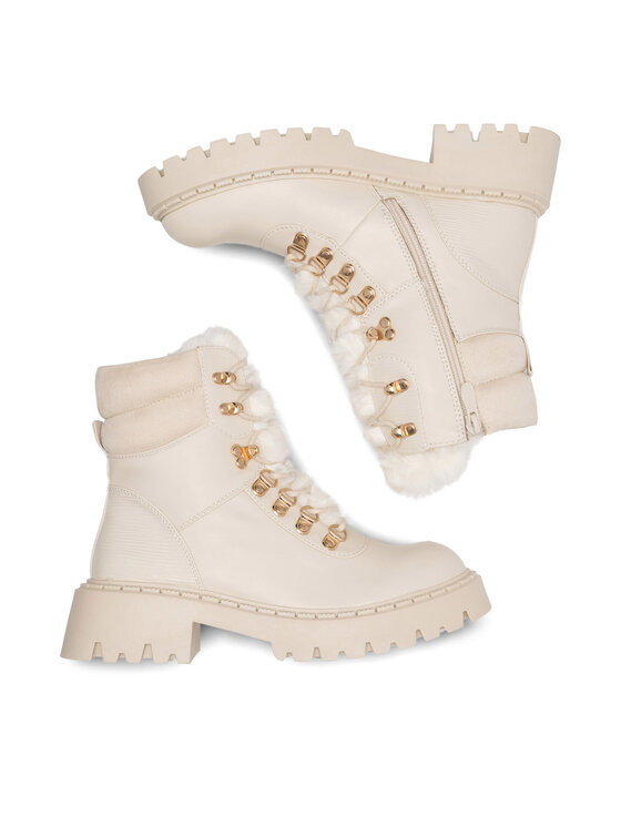 DeeZee DeeZee Ботильйони DIJANA WS6200-01 Écru