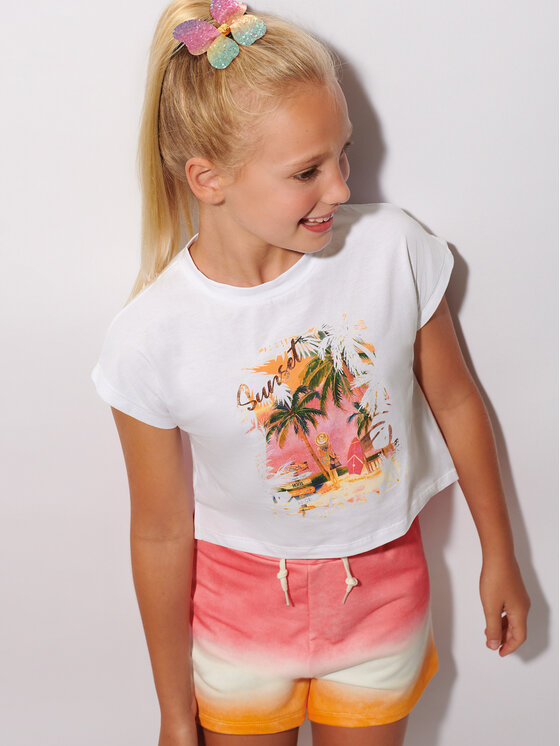 Completo T-shirt e pantaloncini 6244 Multicolore