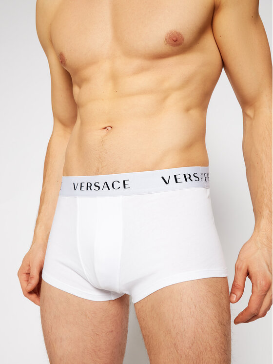 Versace Versace Bokserid Parigamba AUU04020 Valge