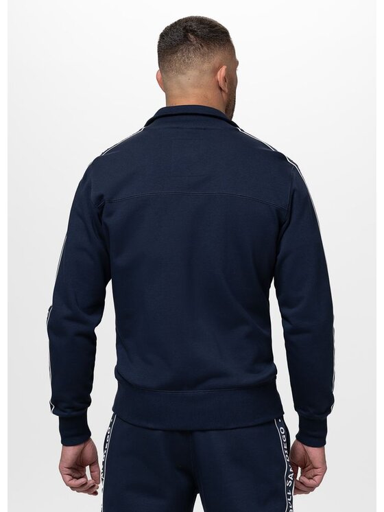 PITBULL PITBULL Bluza NEXUS Granatowy Regular Fit