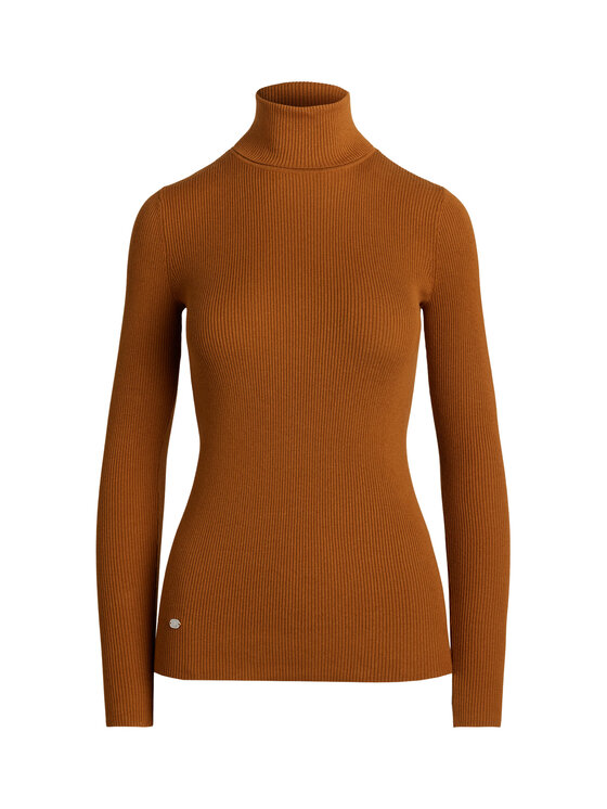 LAUREN RALPH LAUREN LAUREN RALPH LAUREN Rollkragenpullover 200643398074 Braun Slim Fit