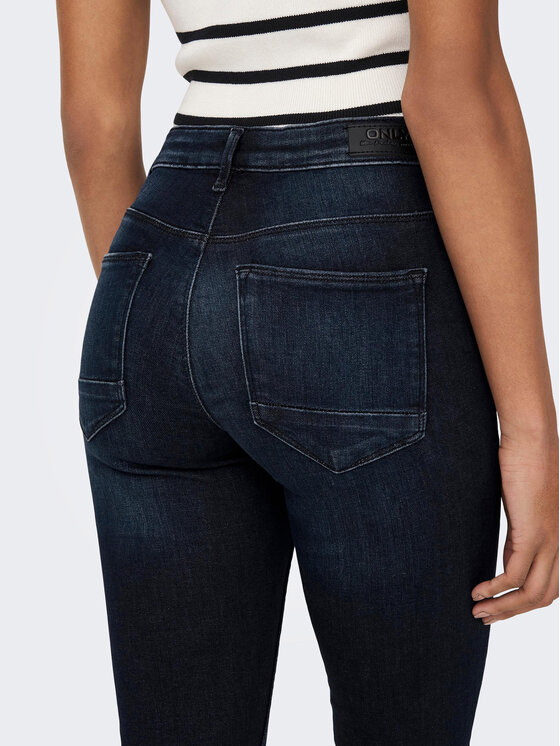 ONLY ONLY Traperice 15209349 Tamnoplava Skinny Fit