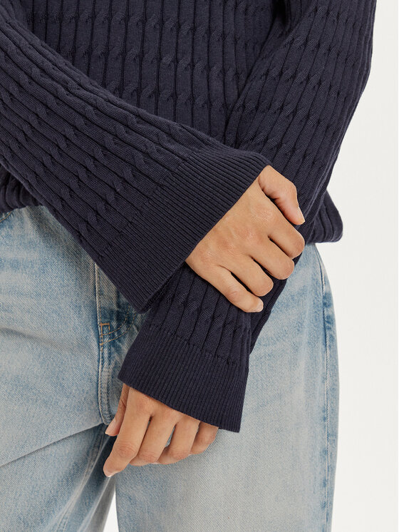 Gant Gant Πουλόβερ 4804154 Σκούρο μπλε Regular Fit