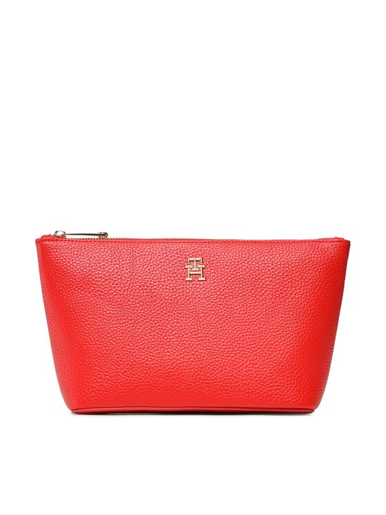 Tommy Hilfiger Tommy Hilfiger Neseser Th Emblem Washbag AW0AW14650 Crvena