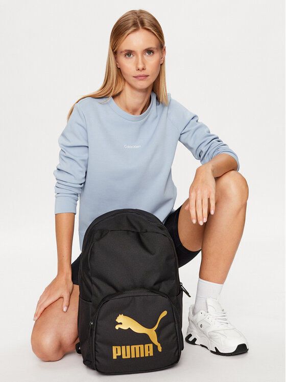 Puma black and gold clearance backpack