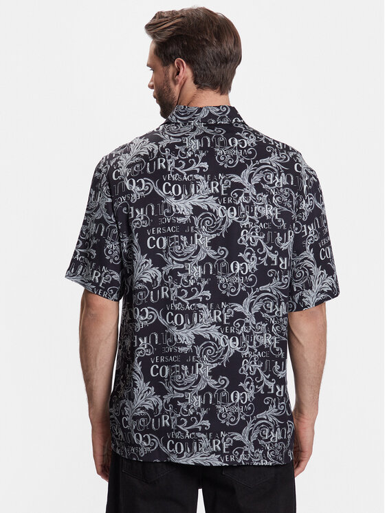 Versace Jeans Couture Versace Jeans Couture Сорочка 74GAL2B0 Сірий Regular Fit