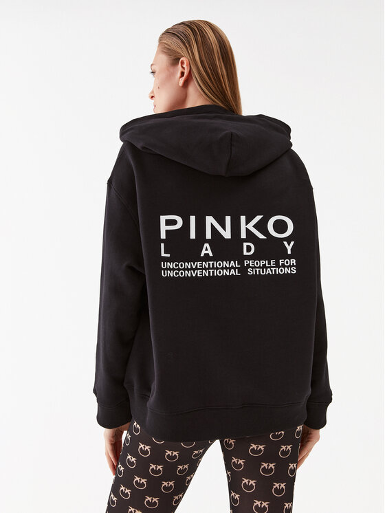 Pinko Pinko Bluza Sisma 101767 A13L Czarny Relaxed Fit