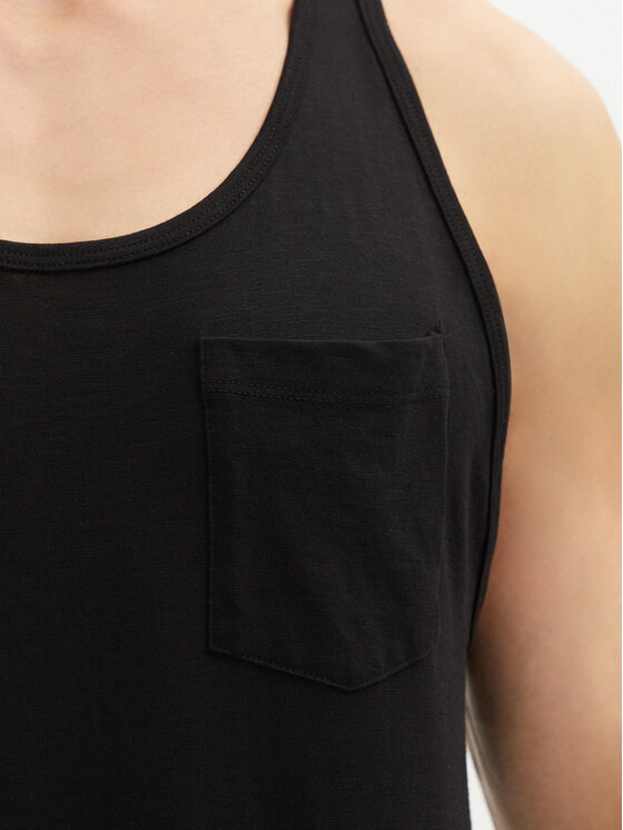 Jack&Jones Jack&Jones Trikó Jake 12270577 Fekete Regular Fit