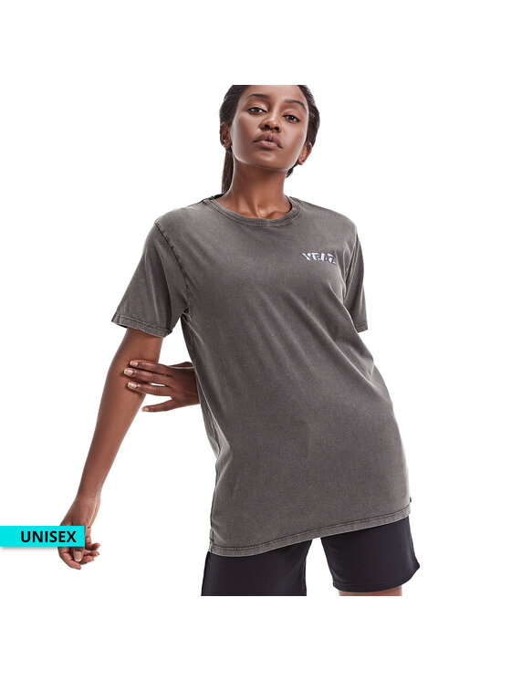 Yeaz Yeaz T-Shirt CHAWLAY T-Shirt Szary Loose Fit