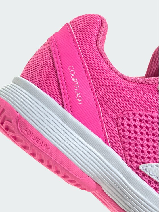 adidas adidas Buty do tenisa Courtflash Hook-and-Loop Różowy