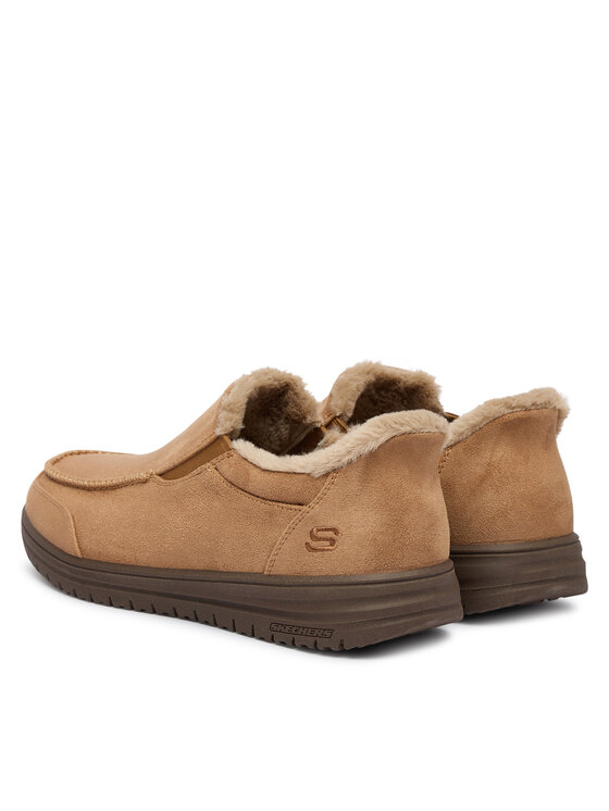 Skechers Skechers Mocasini Murette-Scofield 205606/TAN Maro deschis