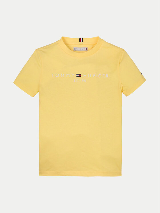 Tommy Hilfiger Tommy Hilfiger T-shirt Essential KS0KS00397 S Žuta Regular Fit