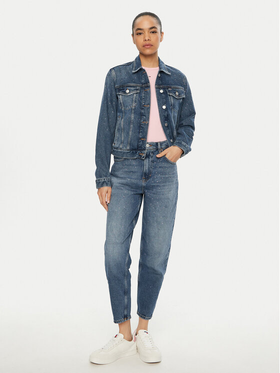 Tommy Jeans Tommy Jeans Kurtka jeansowa Classic DW0DW19781 Niebieski Regular Fit