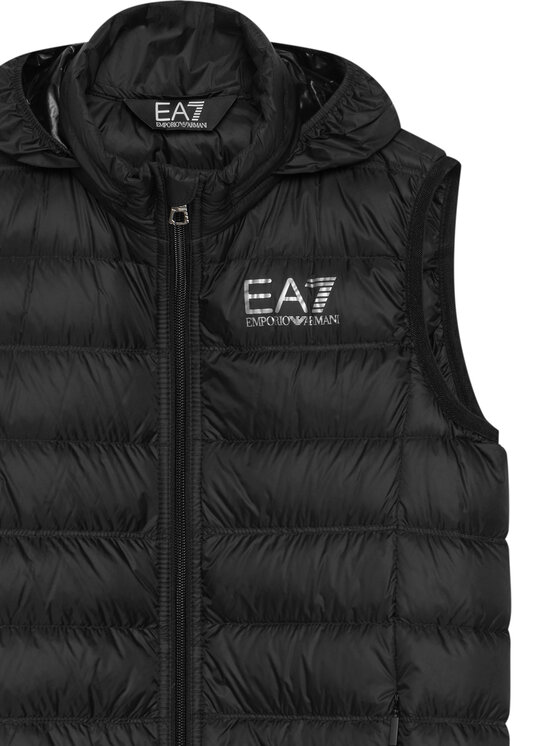 EA7 Emporio Armani EA7 Emporio Armani Kamizelka 7B000034 AF12477 UC001 Czarny Regular Fit
