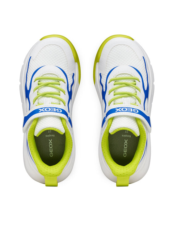 Geox Geox Sneakersy J Pro-Ran Boy J65P7F 01454 C0293 M Biały