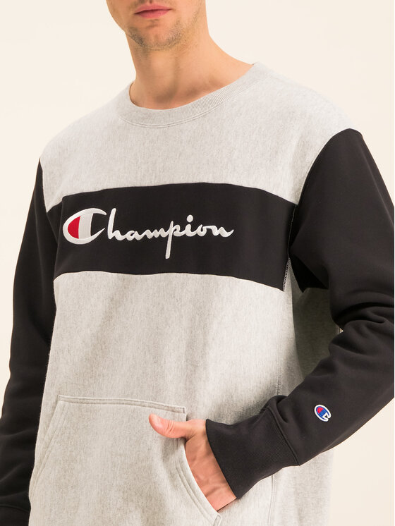 Champion Champion Mikina Reverse Weave 214049 Šedá Oversize