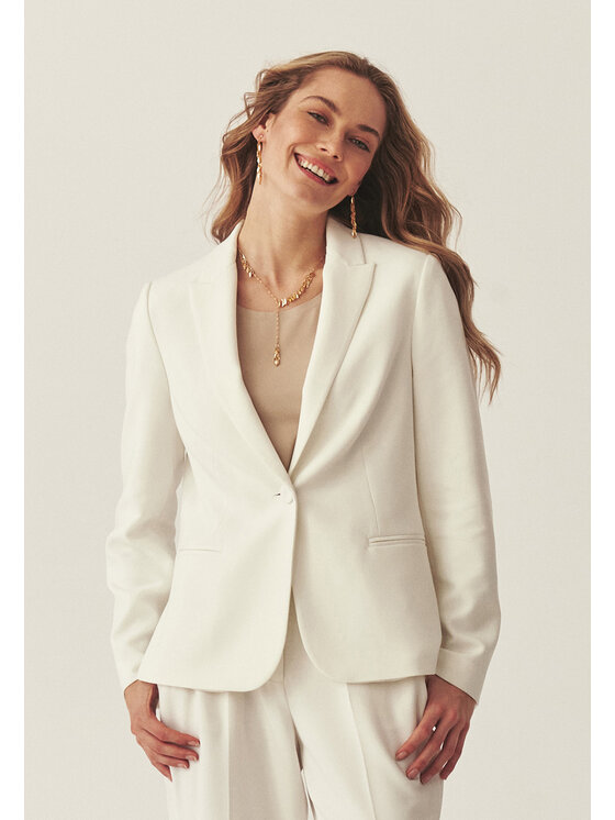 TATUUM Tatuum Sako ANRIKA Bílá Slim Fit