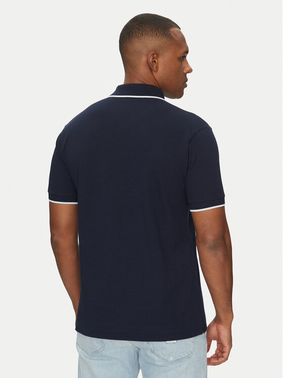 Lacoste Lacoste Polo PH9838 Granatowy Classic Fit
