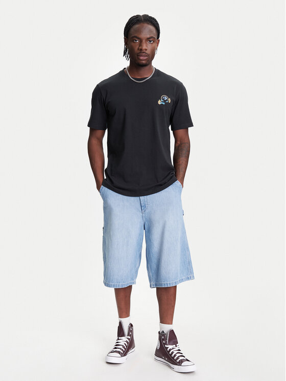 Converse Converse T-shirt Desert Sunset 10027713-A01 Nero Regular Fit