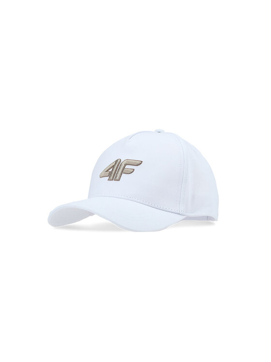 4F 4F Kšiltovka casual Bílá