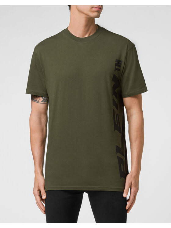 PHILIPP PLEIN PHILIPP PLEIN T-shirt 4323 Verde Regular Fit