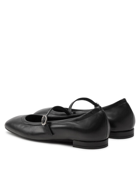 Stuart Weitzman Stuart Weitzman Baleriny Claris Ballet Flat SI573 Czarny
