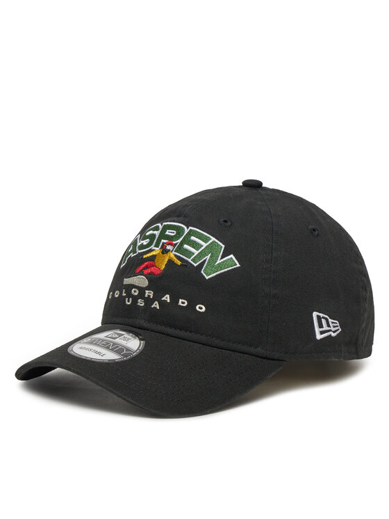 New Era Cappellino Washed Aspen Ski 9TWENTY 60580870 Nero, taglia : OS