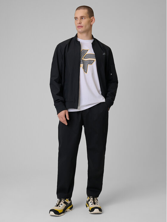 4F 4F T-Shirt CITY Biały Regular Fit