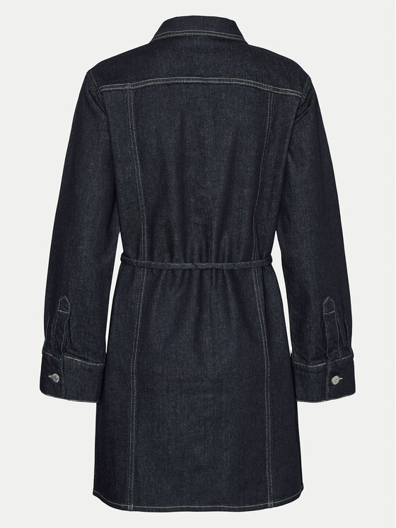Vero Moda Vero Moda Džínsové šaty Oda 10321127 Tmavomodrá Regular Fit