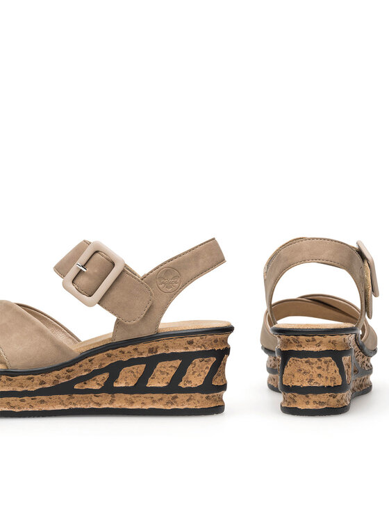 Rieker Rieker Sandales 68163-62 Bēšs