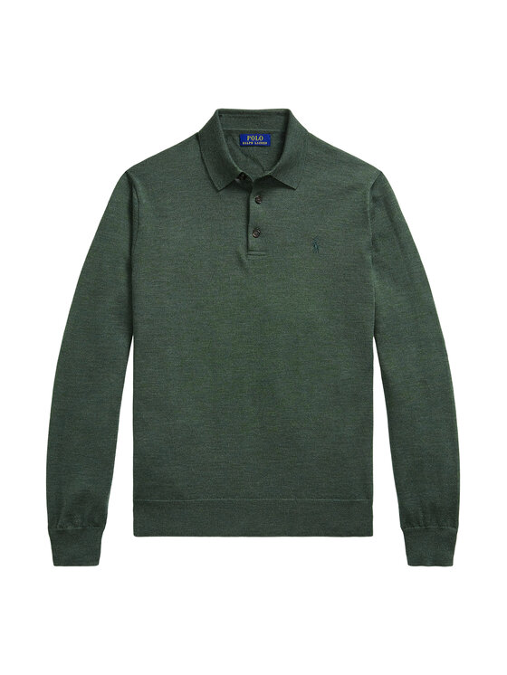 Polo Ralph Lauren Polo Ralph Lauren Svetr 710941104501 Tmavě zelená Regular Fit