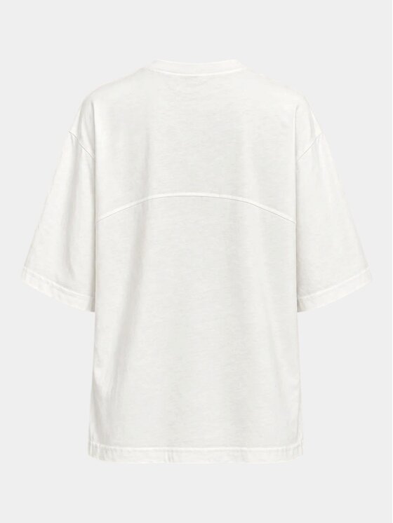 MADE BY SOCIETY MADE BY SOCIETY T-Shirt Mehr - T27883 Biały Basic Fit